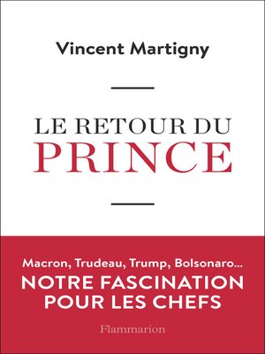 cover image of Le retour du Prince